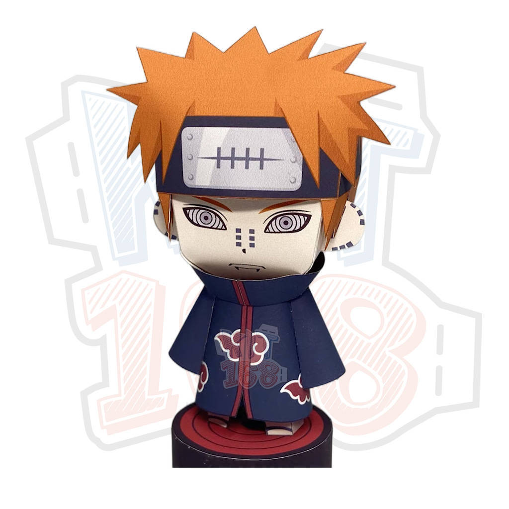 Mô Hình Giấy Chibi Pain Tendo (Yahiko) - Naruto - Kit168 Shop Mô Hình Giấy