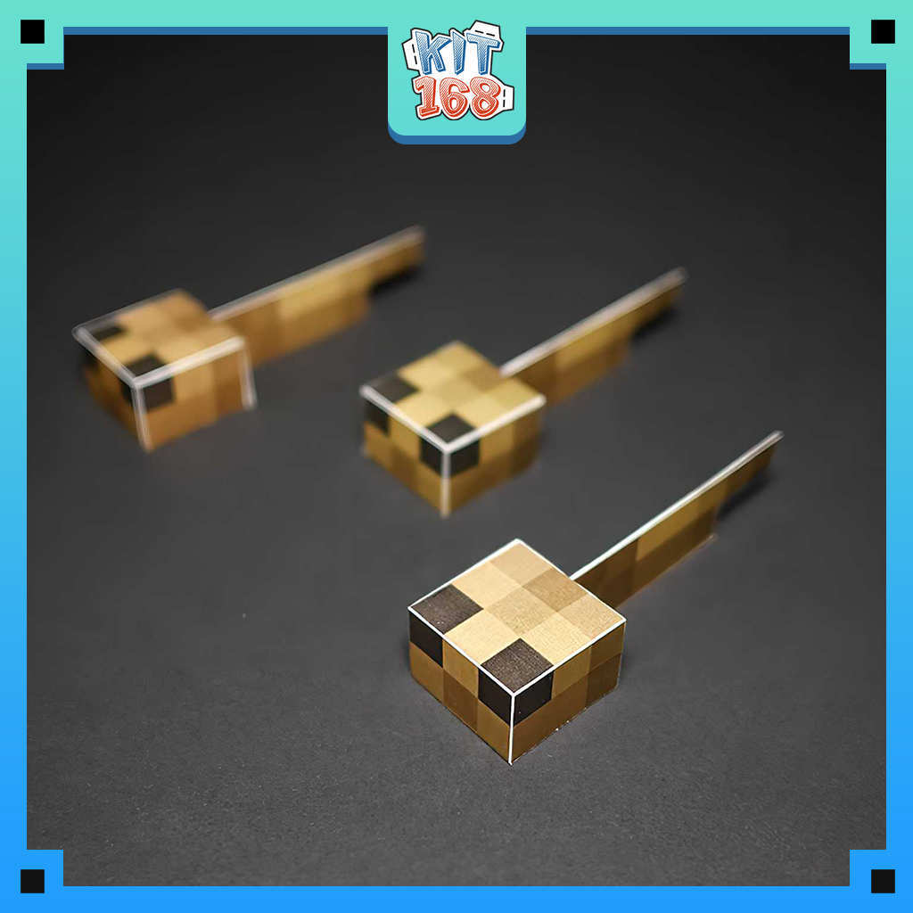 Mô hình giấy Tadpole Egg Minecraft Kit168 Shop mô hình giấy